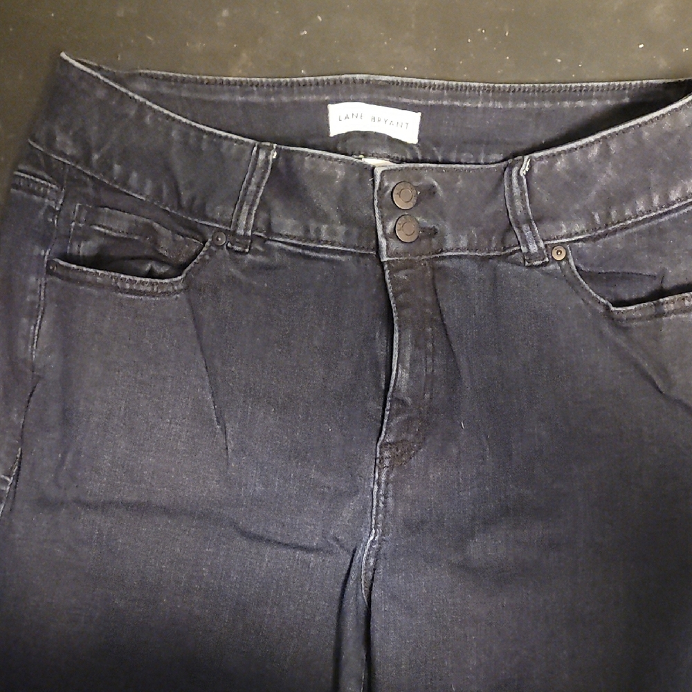 Lane Bryant Women's High Rise Indigo Jeans